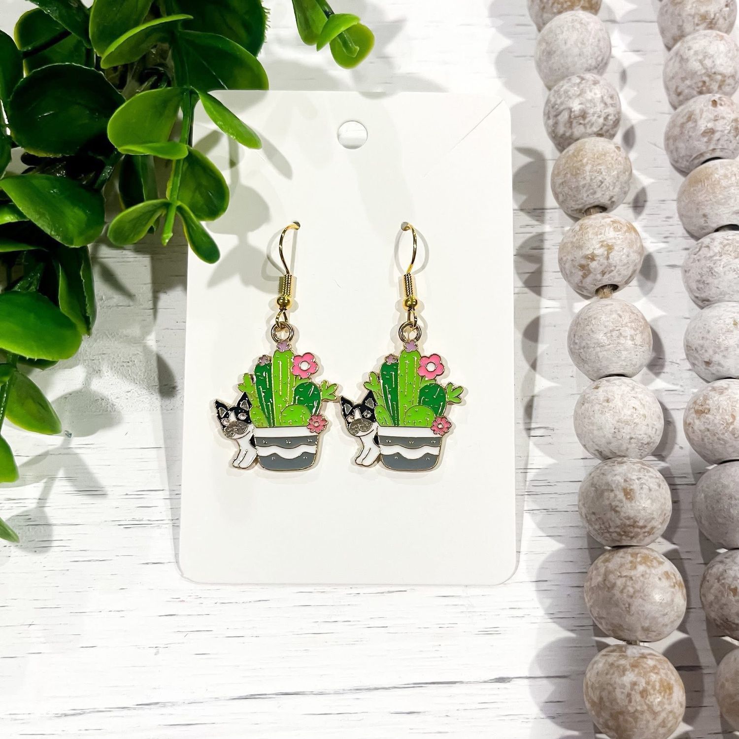 Cactus Pup Earrings