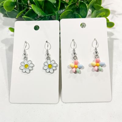 Funky Floral Earring Set