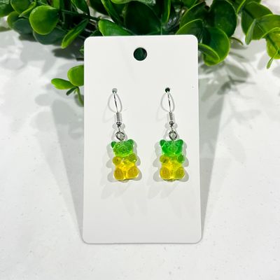 Lemon Lime Gummybear  Earrings