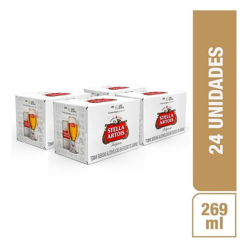 STELLA LATA 269 ML X 24