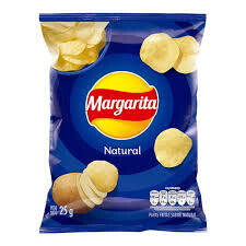 PAPAS MARGARITA 25 G X 12 UND