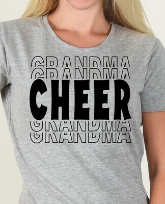 CHEER GRANDMA STACKED