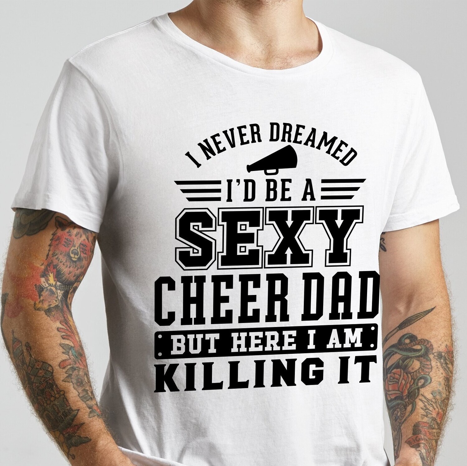 CHEER DAD SEXY