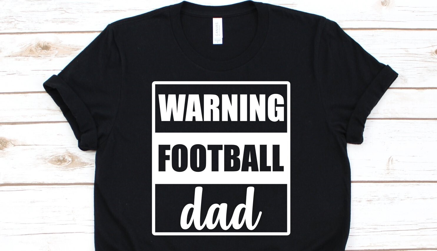 WARNING FOOTBALL DAD