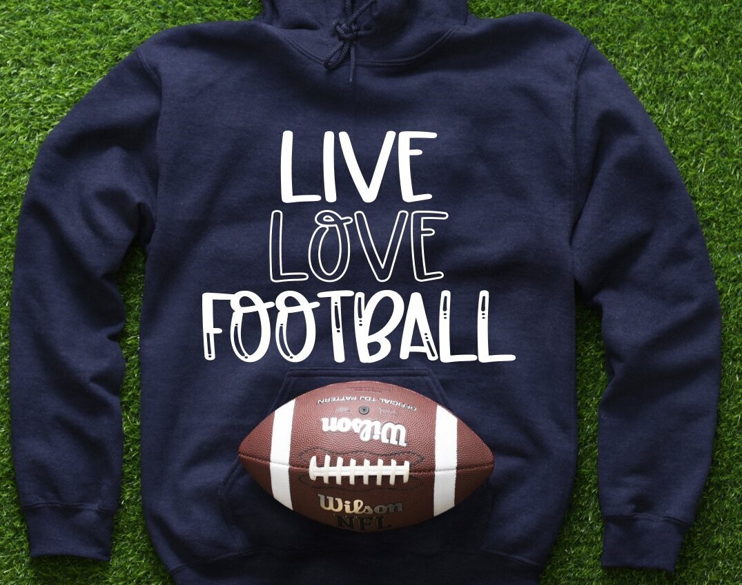 LIVE LOVE FOOTBALL UNISEX