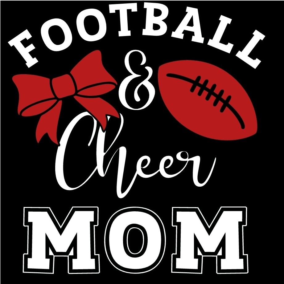 FOOTBALL AND CHEER MOM