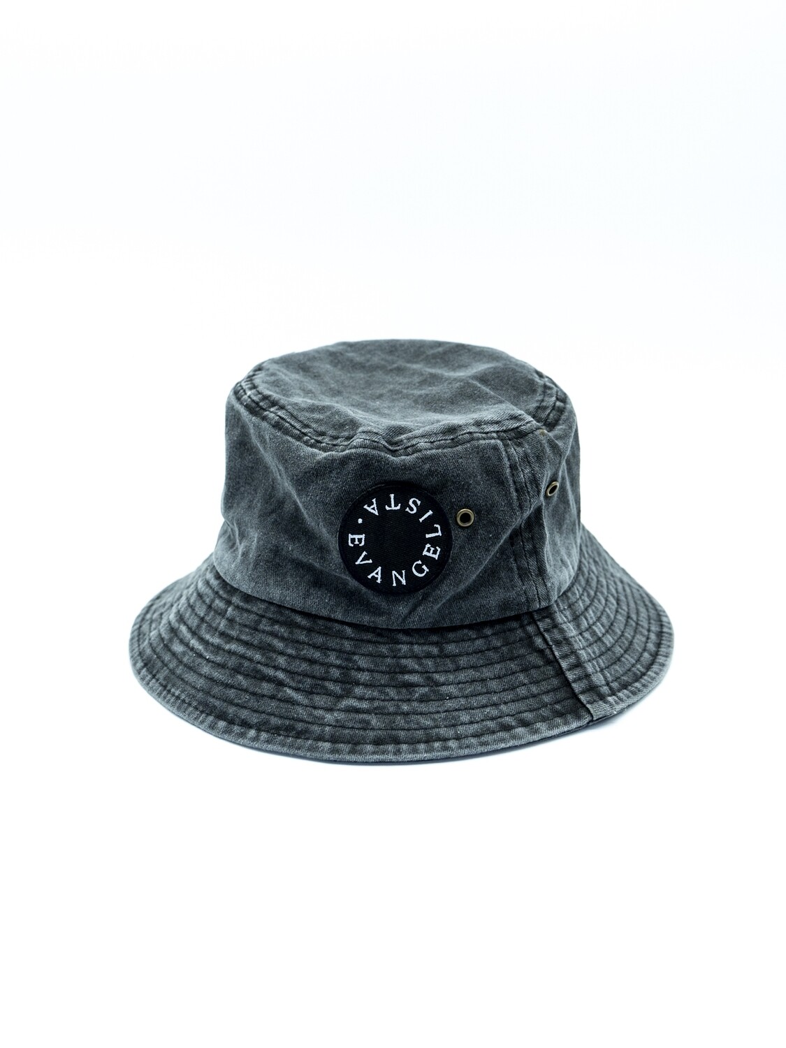 Bucket Evangelista, Color: Black Denim / Negro Mezclilla