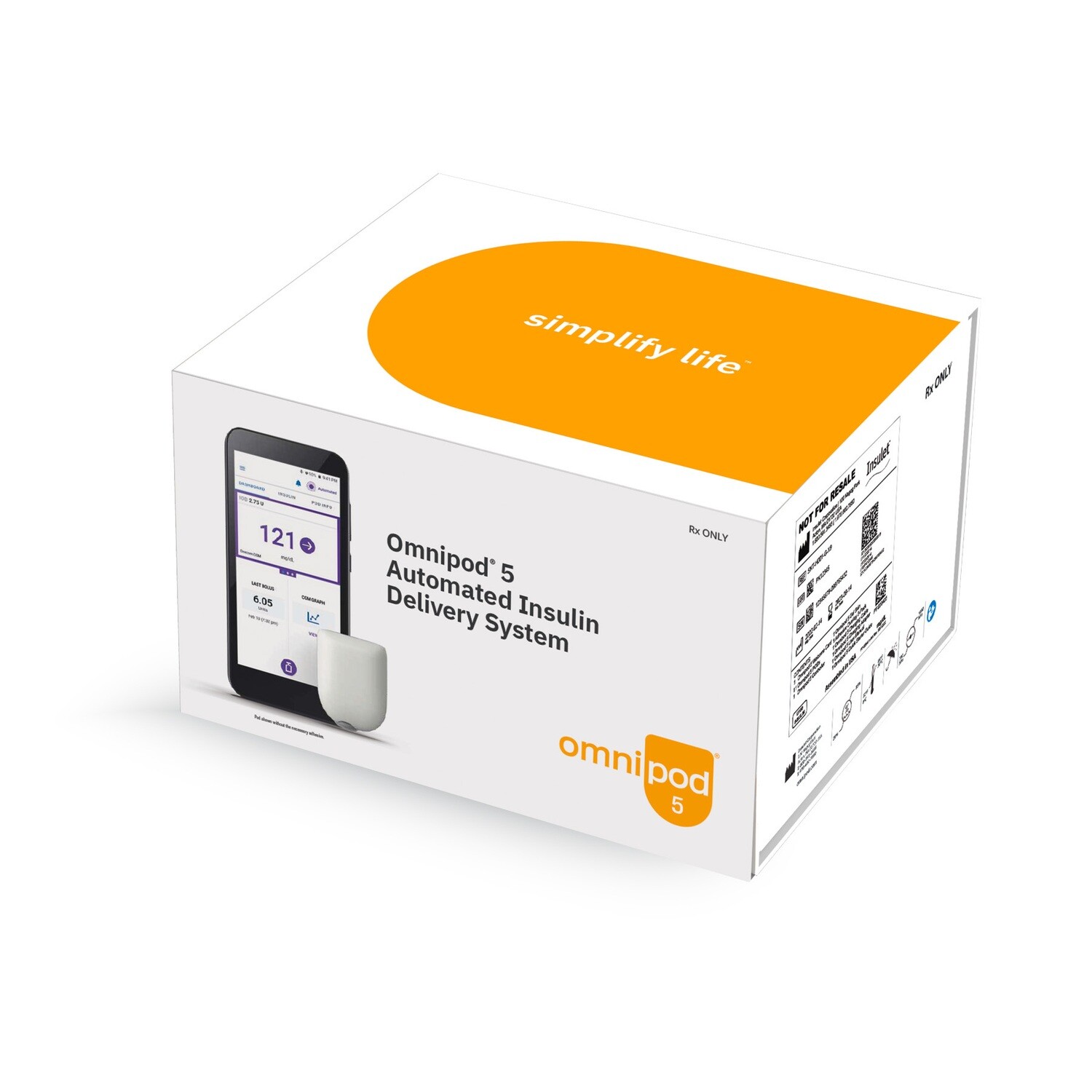 Omnipod 5 G6 Intro Kit (11 Pack) Gen 5 With Controller