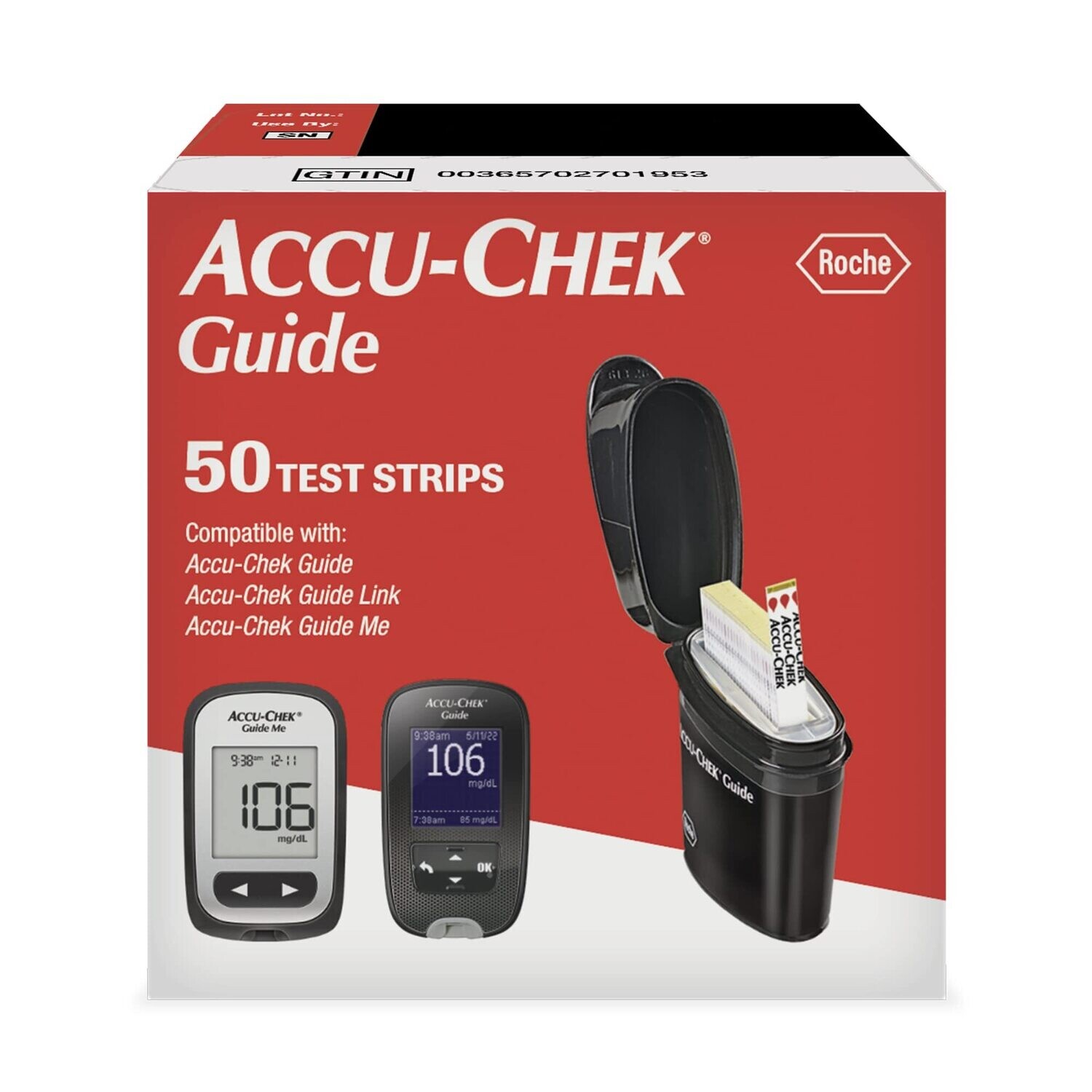 Accu-Chek Guide Test Strips 50 Count