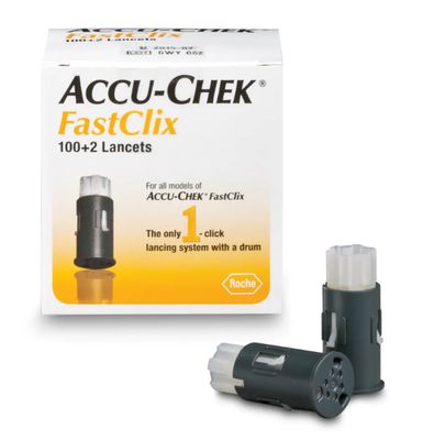 Accu-Chek FastClix Lancets 102 Count