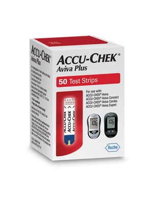 Accu-Chek Aviva Plus Test Strips 50 Count