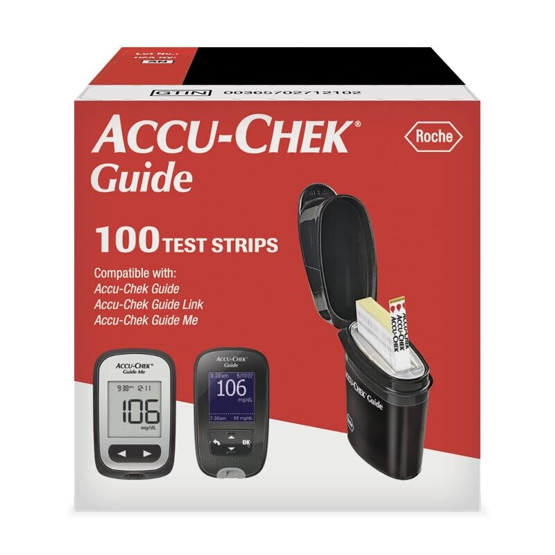 Accu-Chek Guide Test Strips 100 Count