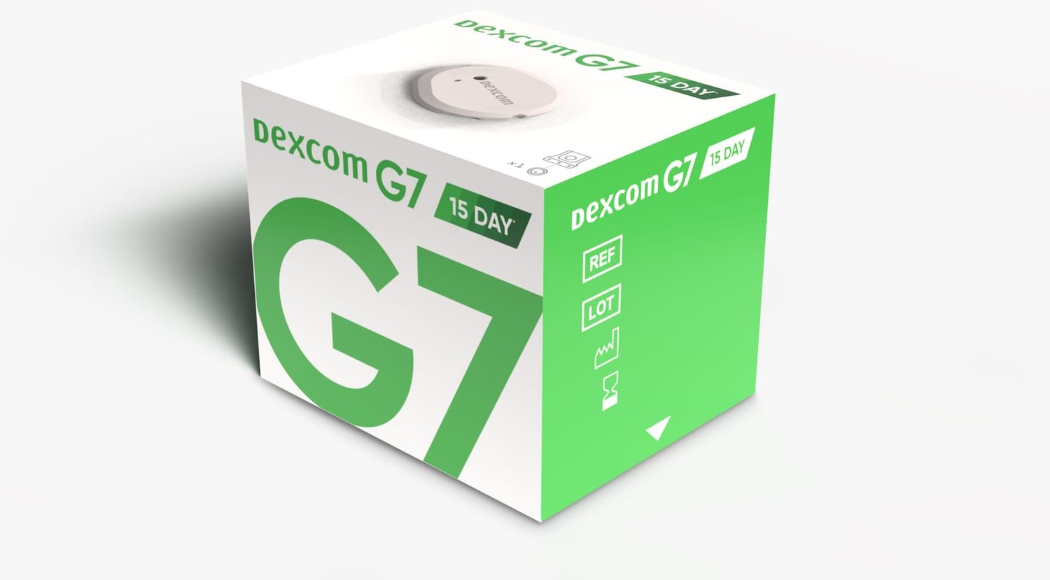 Dexcom G7 15-Day CGM Sensor – 1 Pack