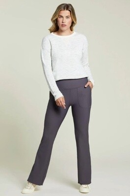 Stretchy Pull-On Flare Pant