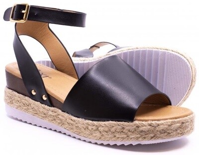 Adrianna Sandals (Black) by Taxi