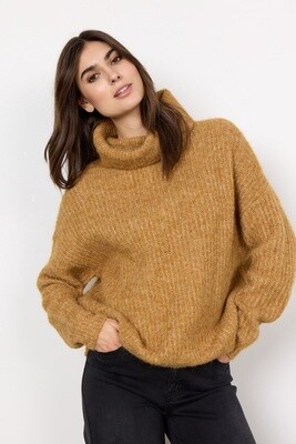 Ladies Knitted Cowl Neck Sweater