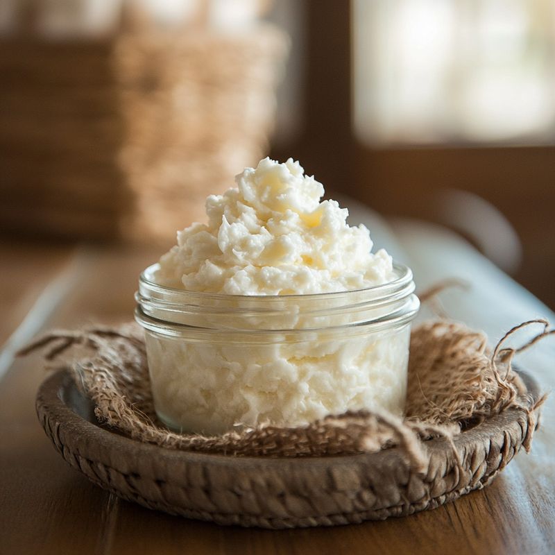 Whipped Raw White Shea Butter