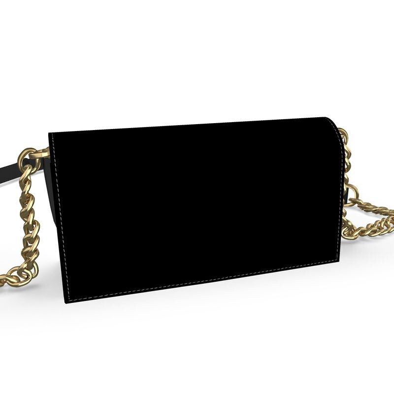 Handmade luxury leather Kenway Infinity evening bag