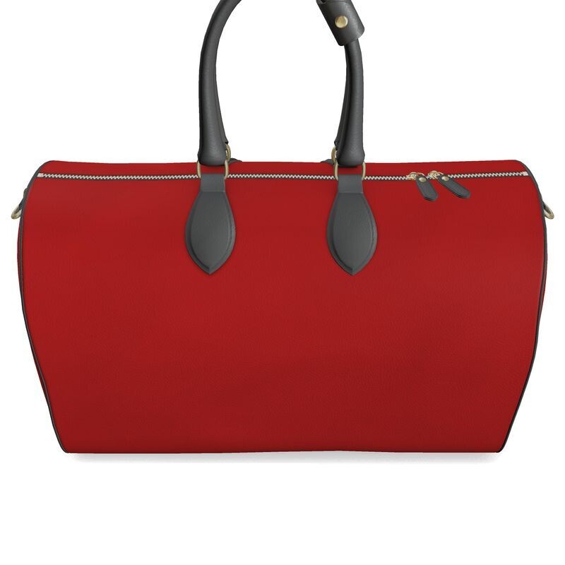 Handmade luxury leather large Jet Set travel duffle Bag