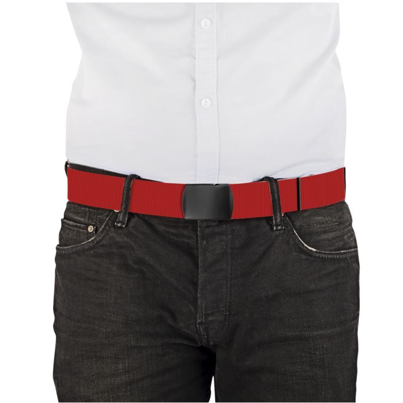 Verve for men bespoke red belt