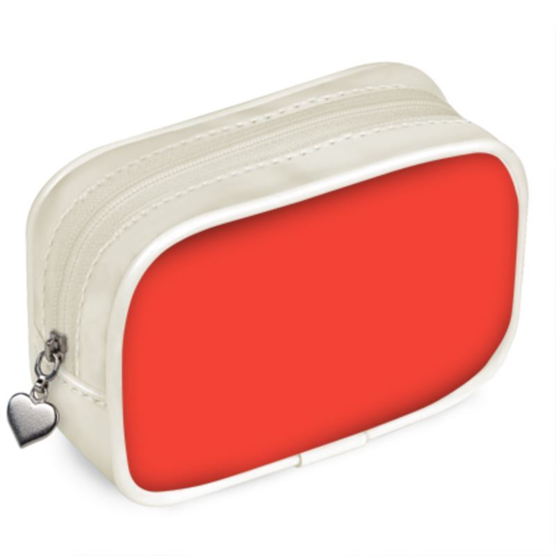 Luxury leather pouch purse