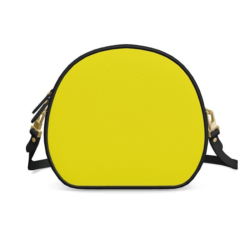 Ladies luxury leather yellow box bag 0.3