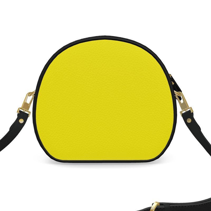 Ladies luxury leather yellow box bag 0.3