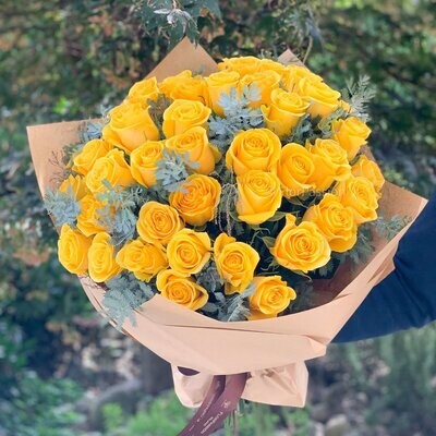 Mazzo Rose Gialle