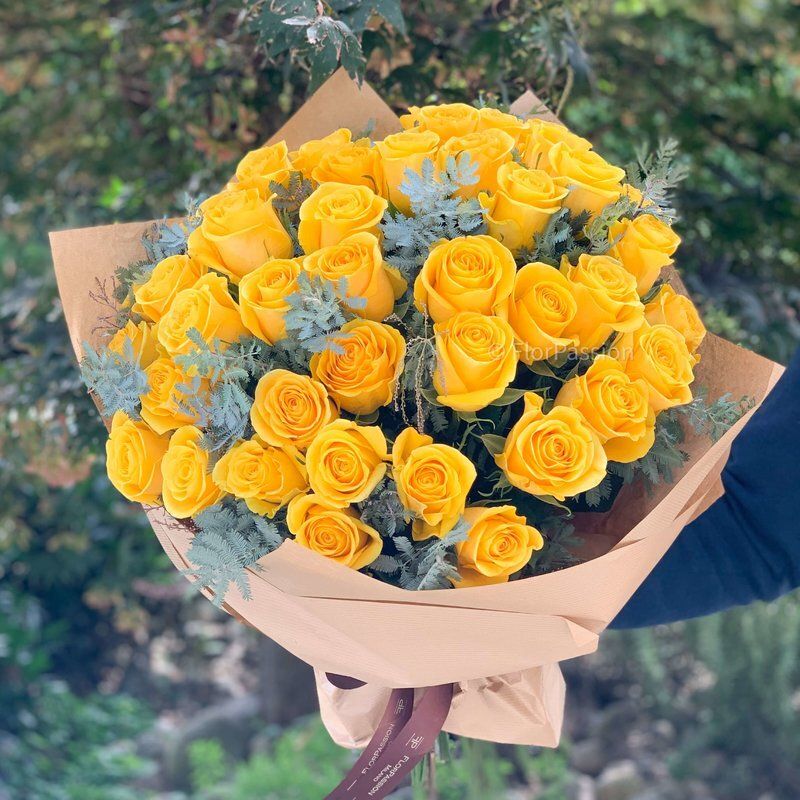 Mazzo Rose Gialle