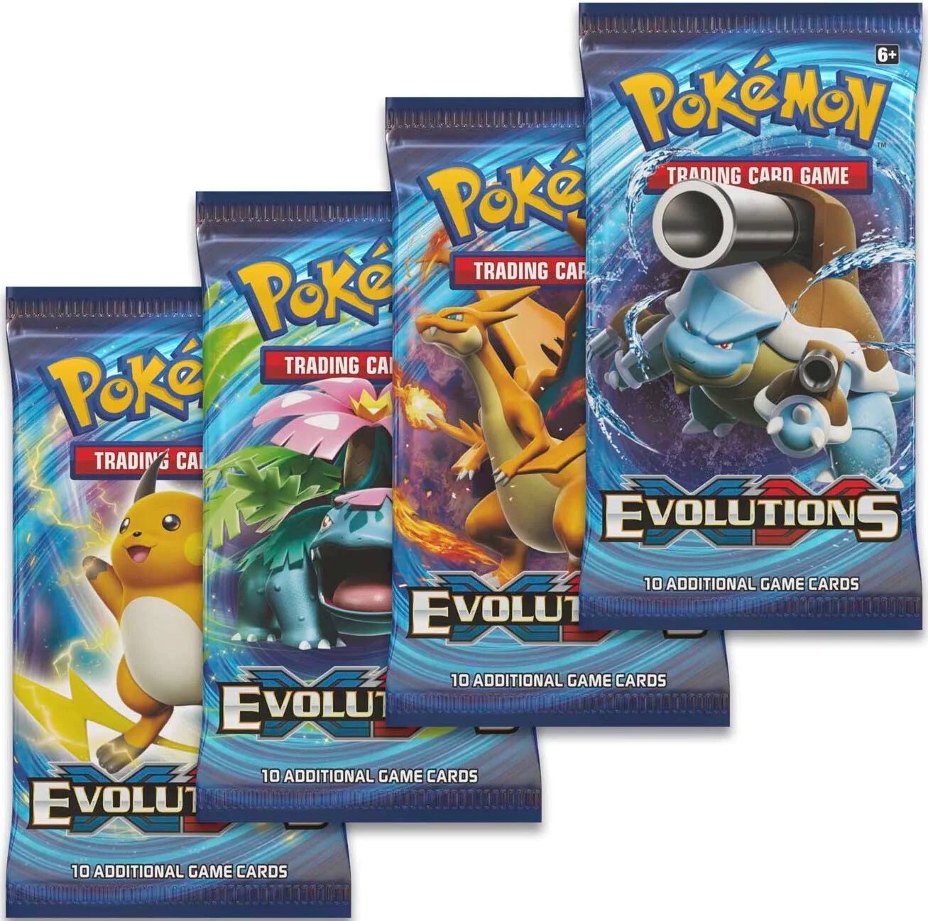 Pokémon XY-Evolutions Booster (10 cards)