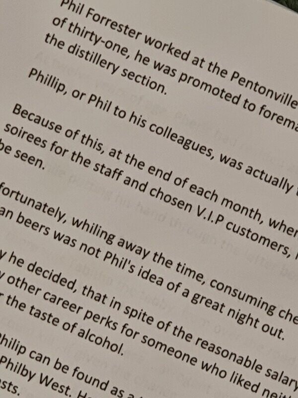 Phil Forrester worked at the brewery 139