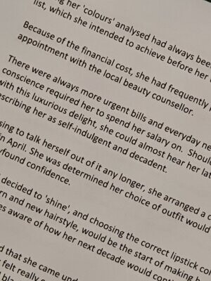 Having her colours analysed was on Tanya's list 305