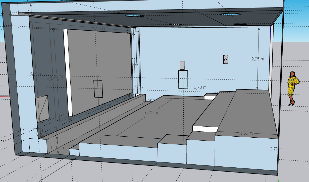 SALLE PREMIUM  de 40 a 50 M²