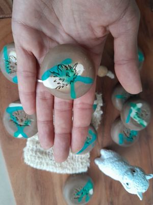 Mini Wasserfall Alpaka Seife mit Alpaka Keratin - 26g Mini Wasserfall Alpaka Seife mit Alpaka Keratin - 26g