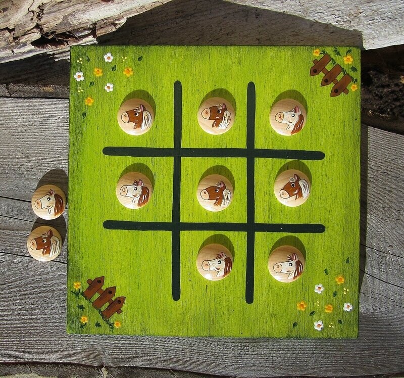 Brettspiel * TicTacToe * Polly Pony *
