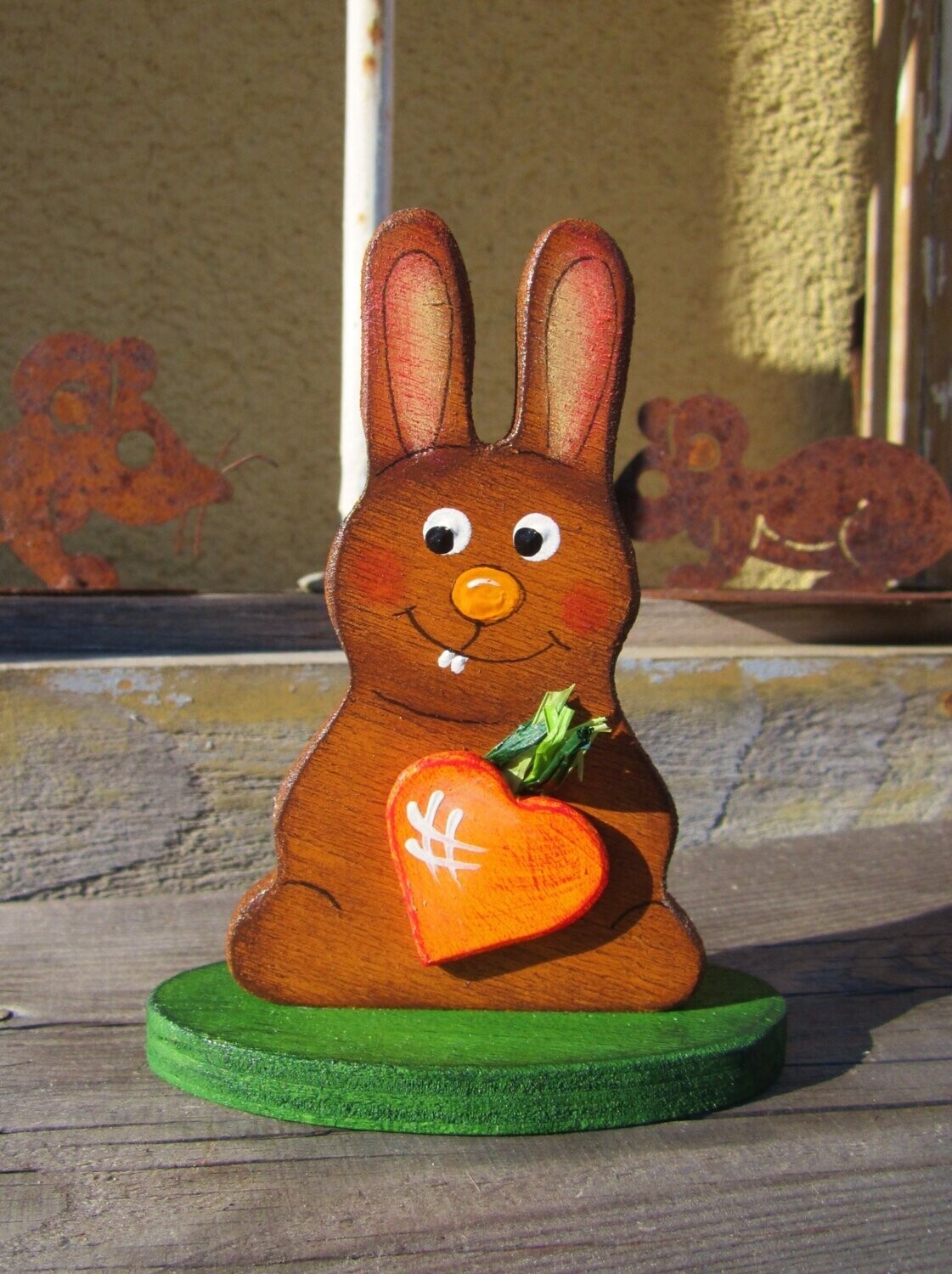 OsterHase * Freddy Fröhlich mit Mörchen * 13cm