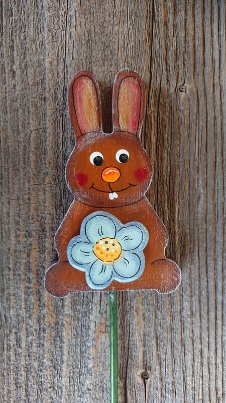 BlumenStecker * Freddy Fröhlich mit Blümchen