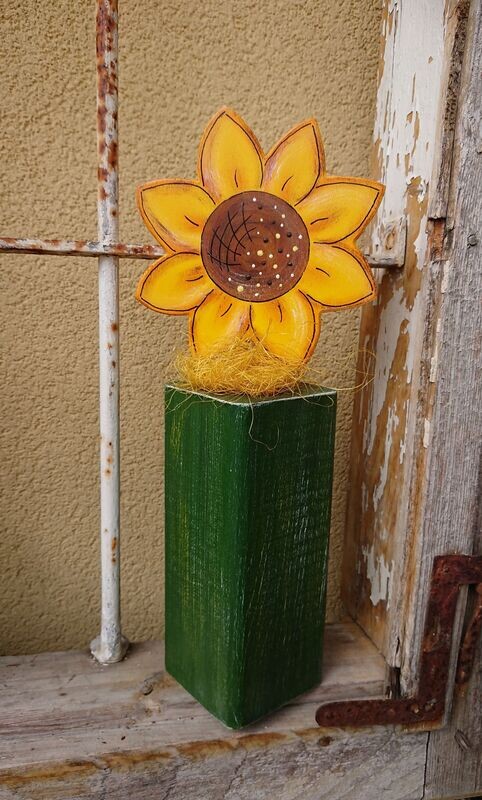 DekoSäule * SonnenBlümchen