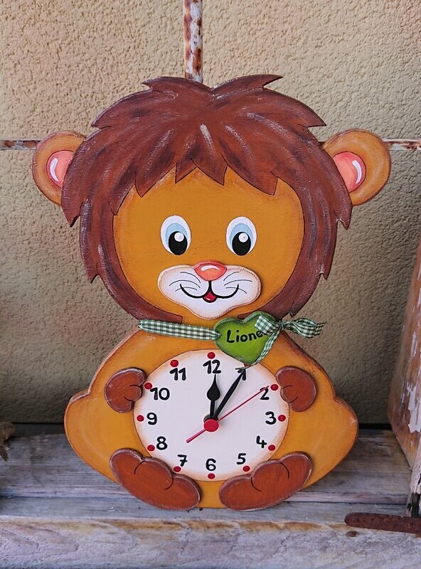 KinderUhr * Leo Löwe