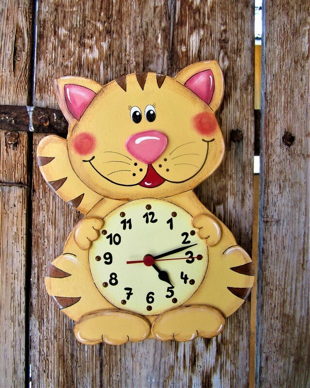 KinderUhr * Kater Felix