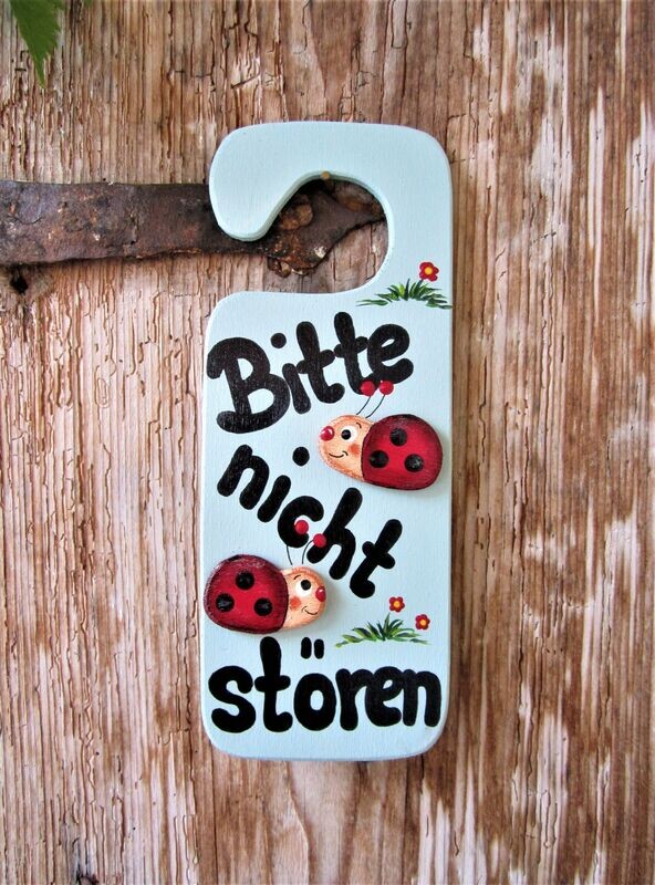 HängeTürSchild * Bitte nicht stören * Käferl