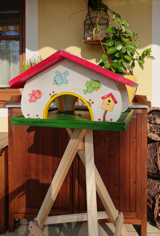 Große VogelVilla * Kommt ein Vogerl geflogen