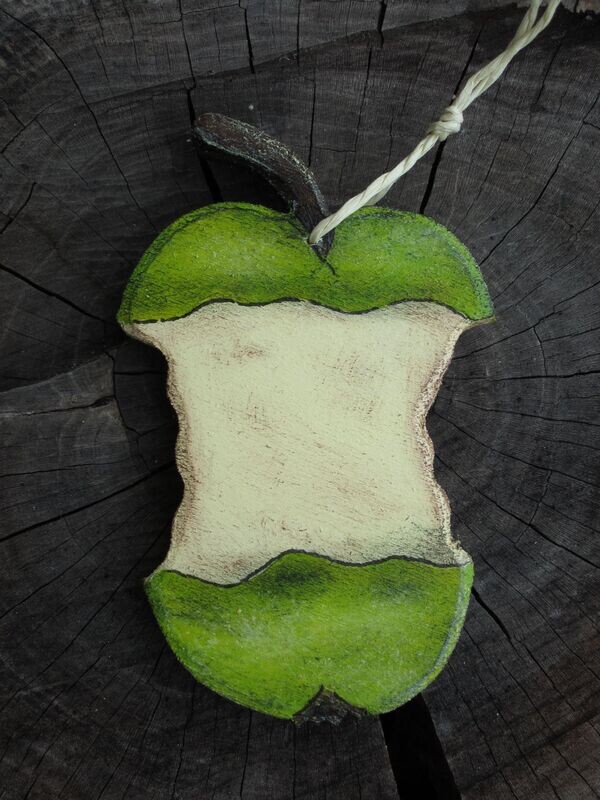ApfelPutzen-Anhänger * Granny Smith