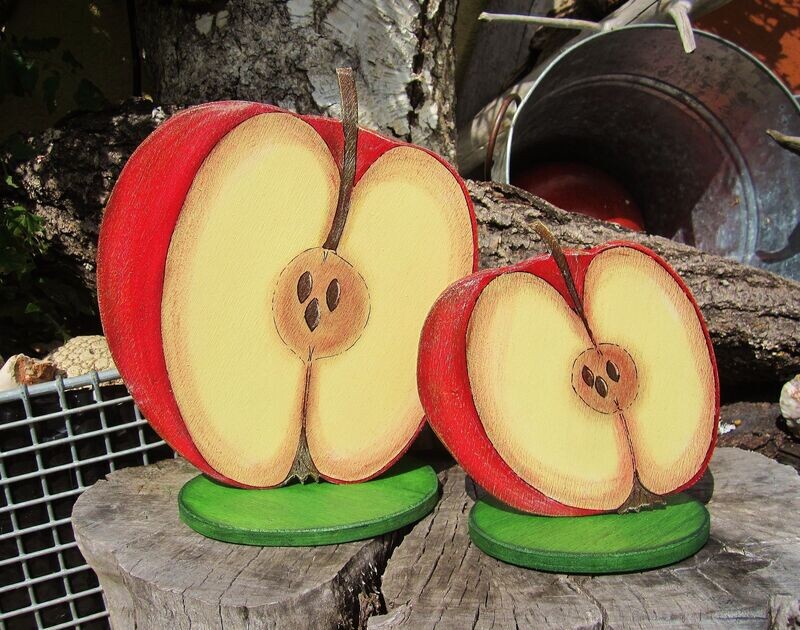 ApfelHälfte * rot