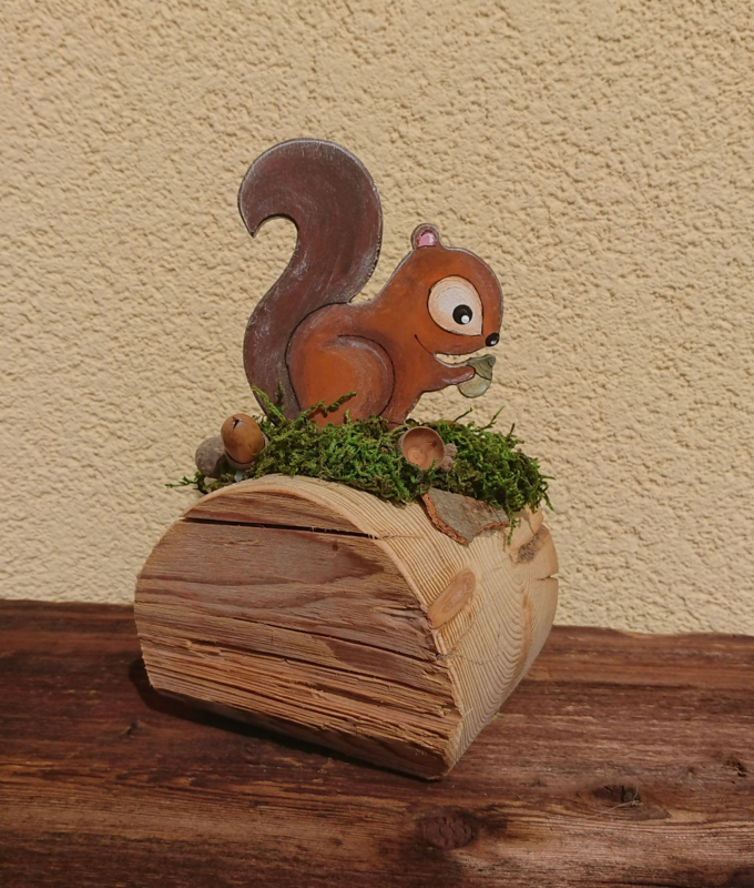AltHolzDeko * EichHörnchen
