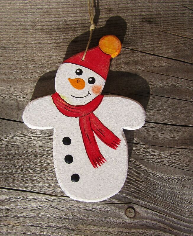 Anhänger * SchneeKerlchen * Komm' lass Dich knuddeln!