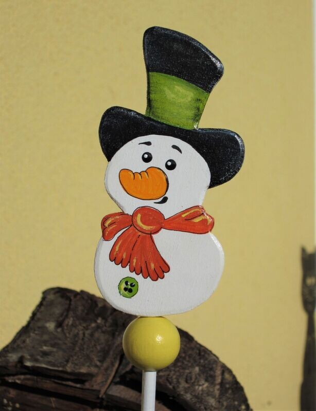 GartenStecker * SchneeMannTrio * Theo