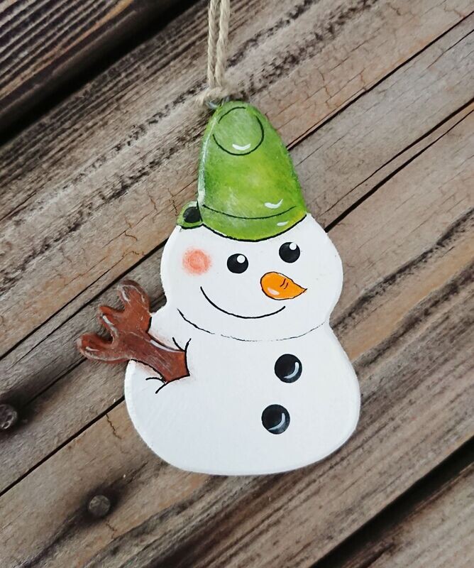 Anhänger * SchneeMannTrio * Leo * 8cm