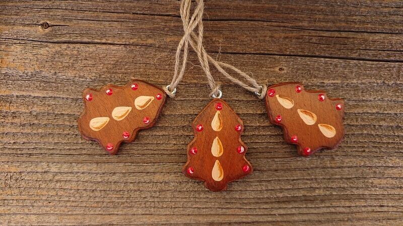 LebKuchen-AnHänger * Bäumchen * 5cm