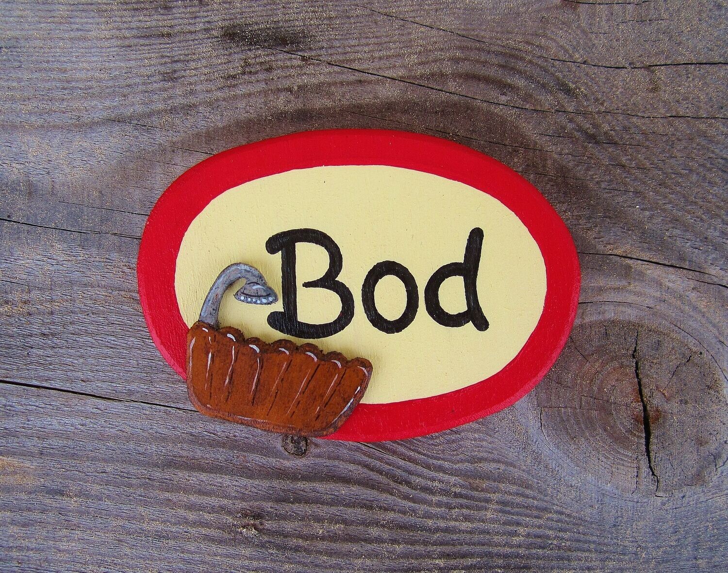 TürSchild * oval * Bod